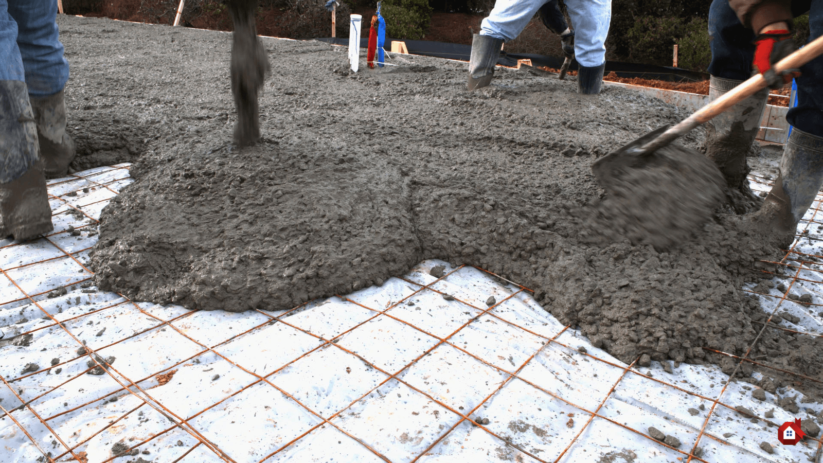 poser une dalle de béton drainant