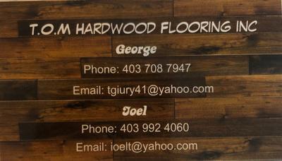 Tom Hardwood Flooring inc