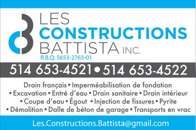 Les Constructions Battista Inc
