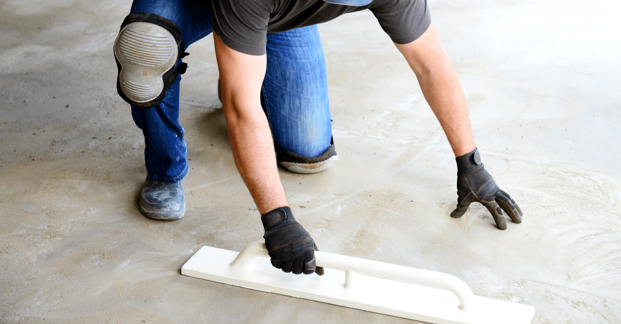 béton ciré sur du carrelage