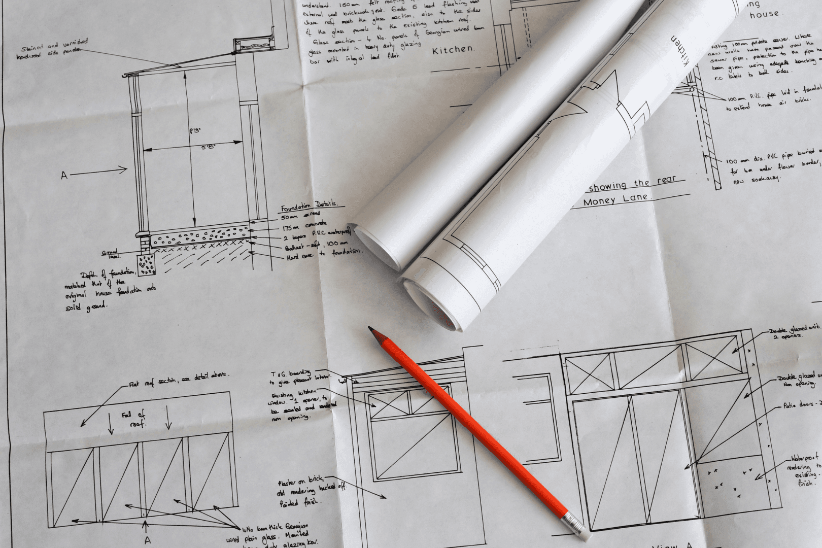 Plans pour un agrandissement de maison